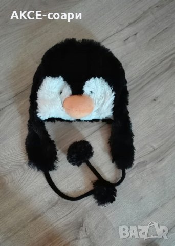Шапка-Пингвин, 3-5г., снимка 3 - Шапки, шалове и ръкавици - 23225514