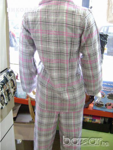 памучна пижама с копчета, снимка 5 - Нощници - 13382811