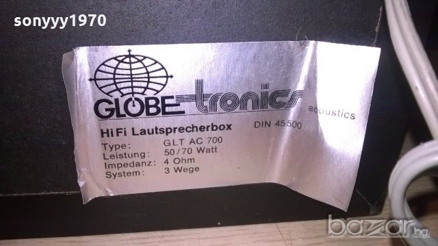 globetronics acoustics glt ac700/70w/4ohm-внос швеицария, снимка 7 - Тонколони - 18821939