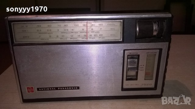 national panasonic r-312 made in japan-ретро колекция, снимка 3 - Ресийвъри, усилватели, смесителни пултове - 22023494