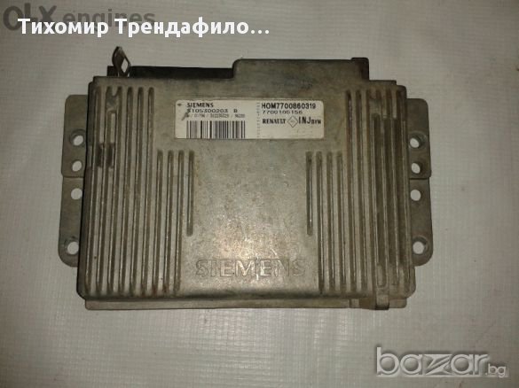 Ecu Renault Megane 1.6 S105300203b ,комютър за рено 1.6 бензин Hom 7700860319 , 7700105156, снимка 2 - Части - 11689323