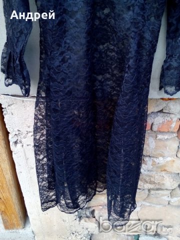 Стара дантелена рокля, снимка 3 - Антикварни и старинни предмети - 18411731