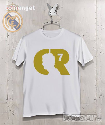 Мъжки и Детски тениски RONALDO / РОНАЛДО CR7 Real Madrid! Поръчай модел С Твоя идея!, снимка 3 - Тениски - 16735249