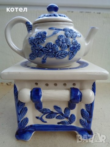 Прекрасна порцеланова композиция , снимка 3 - Антикварни и старинни предмети - 24365797