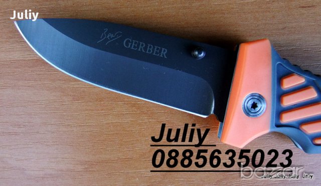 Сгъваем нож Gerber - BG Compact, снимка 6 - Ножове - 13074185
