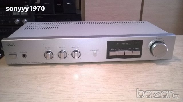 saba mi 180 amplifier-внос швеицария, снимка 7 - Ресийвъри, усилватели, смесителни пултове - 18017062