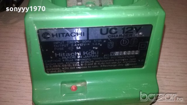 hitachi uc12y charger-made in japan-внос швеицария, снимка 6 - Други инструменти - 18429581
