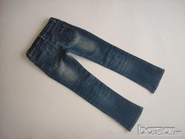 Слим дънки за високо момиче ,128 см. , снимка 4 - Детски панталони и дънки - 16401784