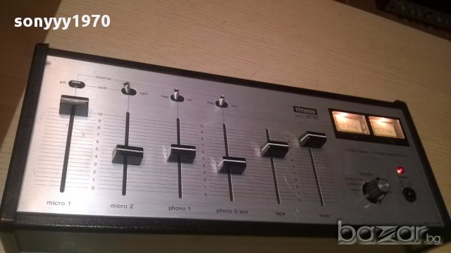 Vivanco 9750-mixer-музикантски мишпулт-внос швеицария, снимка 9 - Ресийвъри, усилватели, смесителни пултове - 15676539
