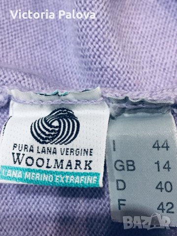 Блуза/поло меринос,Италия, снимка 4 - Блузи с дълъг ръкав и пуловери - 24340536