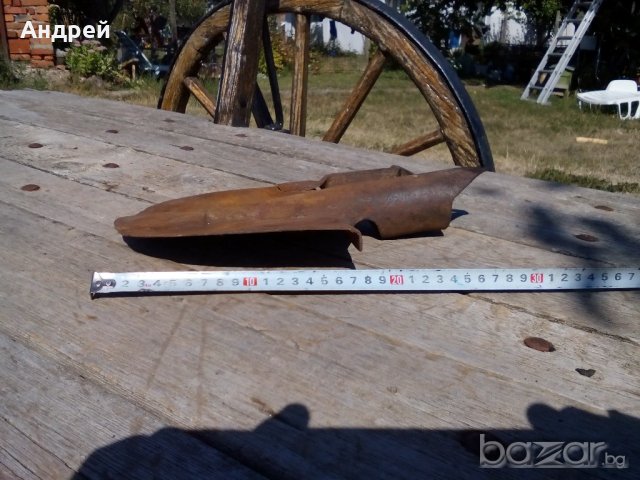 Старинна права лопата,бел,кюрек, снимка 3 - Градински инструменти - 19308204