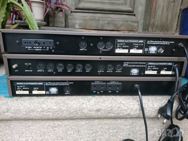 Siemens 777, preamp, power, tuner, снимка 5 - Аудиосистеми - 24681880