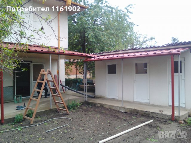 Навеси ,козирки,гаражи и др, снимка 9 - Други ремонти - 19064027