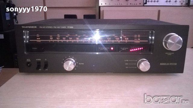 HIFI-telefunken tt350 STEREO TUNER-внос швеицария, снимка 1 - Ресийвъри, усилватели, смесителни пултове - 17959961