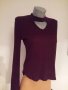Дамска блуза  бордо, снимка 1 - Блузи с дълъг ръкав и пуловери - 23366403