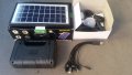  Соларна осветителна система с 3 лед крушки, акумулатор и соларен панел, снимка 1 - Лед осветление - 11481493