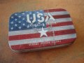 " Американско знаме " - метална кутийка , снимка 3