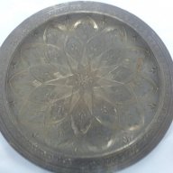 пано бронз арабистика размери 20 см удобно за закачане на стена, снимка 1 - Антикварни и старинни предмети - 13516689