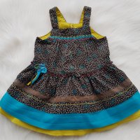 Рокля Catimini размер 6 месеца, снимка 2 - Бебешки рокли - 24153784