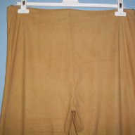 Еластични велурени / кадифени бермуди / голям размер / широк крачол , снимка 2 - Къси панталони и бермуди - 14668788