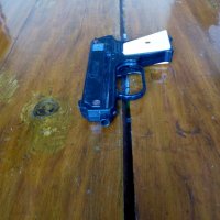 Стара играчка пистолет #5, снимка 4 - Антикварни и старинни предмети - 25078576