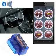 Super mini ELM327 OBD2 Bluetooth интерфейс за диагностика на автомобили, снимка 3 - Аксесоари и консумативи - 8331421