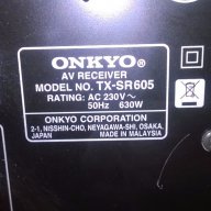 Onkyo tx-sr605 receiver 9 chanel-optical/hdmi-630watts-внос швеицария, снимка 12 - Ресийвъри, усилватели, смесителни пултове - 15460875