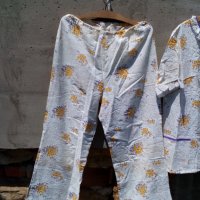 Стара дамска пижама, снимка 5 - Антикварни и старинни предмети - 25941182