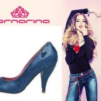 FORNARINA-нови сини обувки Форнарина-39 номер , снимка 12 - Дамски обувки на ток - 19705918