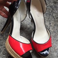 Обувани веднъж обувки, снимка 2 - Дамски обувки на ток - 21292888
