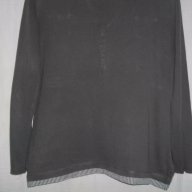 Дамска блуза "Esprit" с двойна яка / памучна блуза с избелващ ефект, снимка 7 - Блузи с дълъг ръкав и пуловери - 14016242