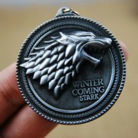  Game of Thrones House Stark ключодържатели сувенири, Игра на Тронове, снимка 3 - Други - 25561304