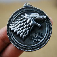  Game of Thrones House Stark  ключодържатели сувенири, Игра на Тронове, снимка 1 - Други - 25561313