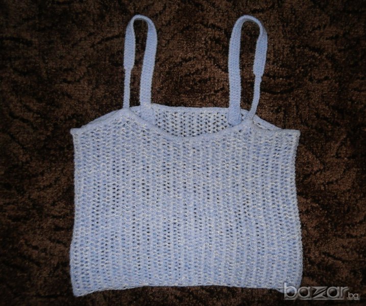 Ръчно плетено бюстие, снимка 1