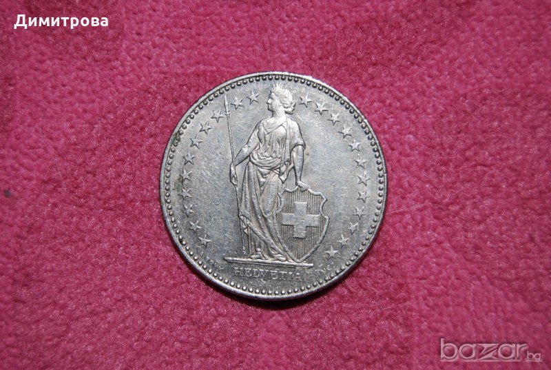 2 франка Швейцария 1994, снимка 1