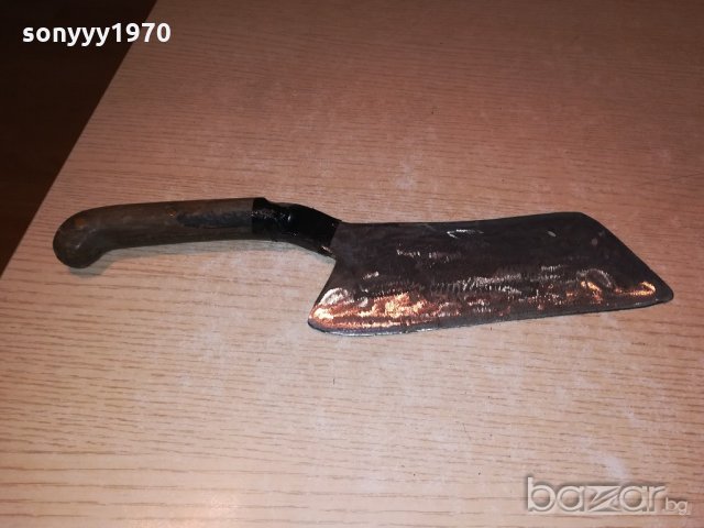 сатър с извита дръжка-34х10см-внос швеицария, снимка 5 - Антикварни и старинни предмети - 20286102