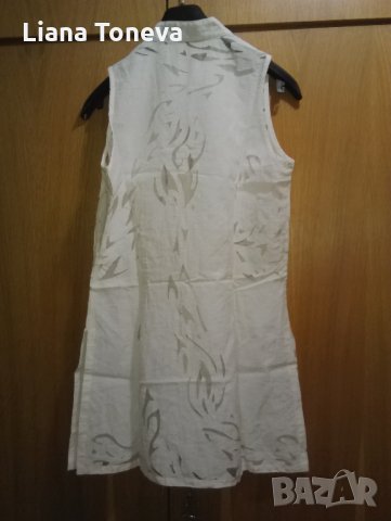 бяла туника без рькав "Маркам"-Русе, снимка 5 - Туники - 25097564