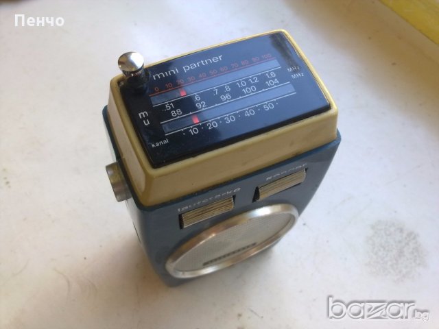 старо транзисторче "TELEFUNKEN mini partner", снимка 4 - Приемници и антени - 19164676
