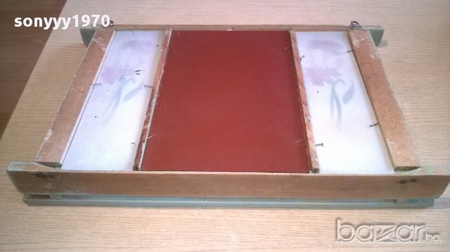 Ретро колекция-старинно огледало-антика-50х30х7см, снимка 5 - Антикварни и старинни предмети - 17745892