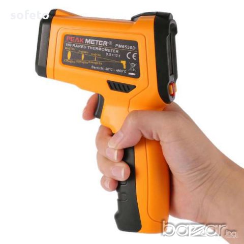 НОВО инфраред безконтактен термометър влагомер IR термометър , снимка 8 - Други машини и части - 17984813