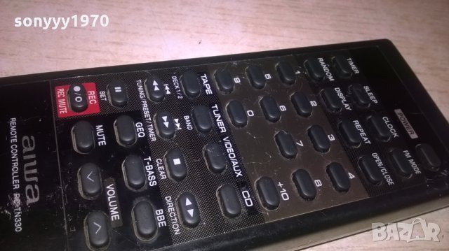 aiwa rc-tn330 audio remote-внос швеицария, снимка 8 - Други - 25040473