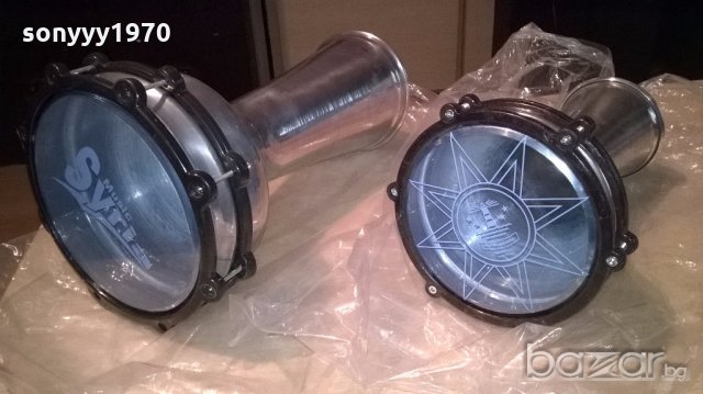 сирииски тарамбуки-нови и алуминиеви-100лв или 85лв, снимка 3 - Ударни инструменти - 19968882