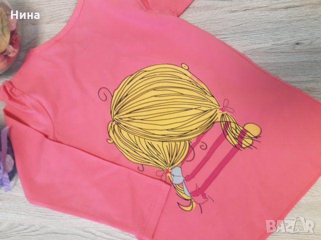 Блузка с момиченце , снимка 3 - Бебешки блузки - 24373489