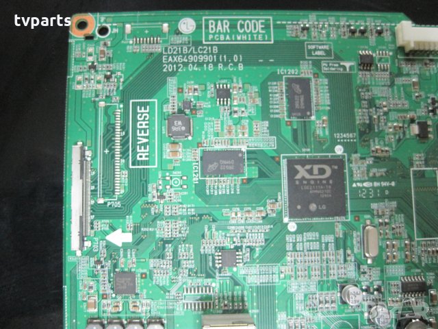 Мейнборд за LG EAX64909901 42LM3450 100% работещ, снимка 3 - Части и Платки - 24428700