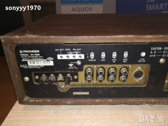pioneer-retro receiver-внос швеицария, снимка 17 - Ресийвъри, усилватели, смесителни пултове - 21526367