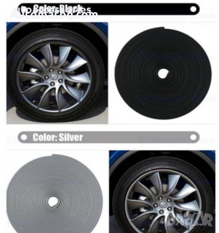 Протектор за джанти Automat, Универсален, Черен, Син, Червен и бял, снимка 5 - Аксесоари и консумативи - 23988456