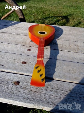 Стара детска китара, снимка 4 - Антикварни и старинни предмети - 26095587