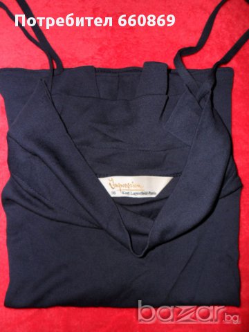 Karl Lagerfeld 100 % оригинален автентичен дизайнерски топ, снимка 4 - Потници - 11025289