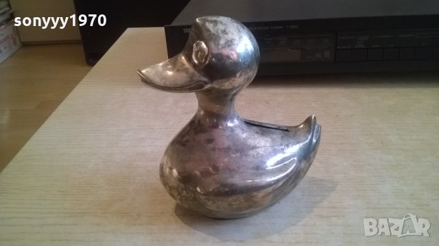 АНТИК-пате-метал/сребро-антика-касичка-внос швеицария 14х12х8см-, снимка 11 - Колекции - 24312041