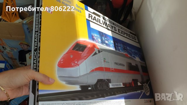 Влак с релси, снимка 2 - Влакчета, самолети, хеликоптери - 25633874